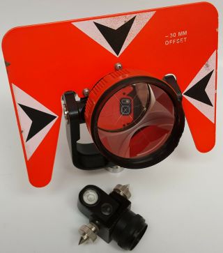 Surveyors Mirrors For The Top Of Your Tri Pod With Storage Case