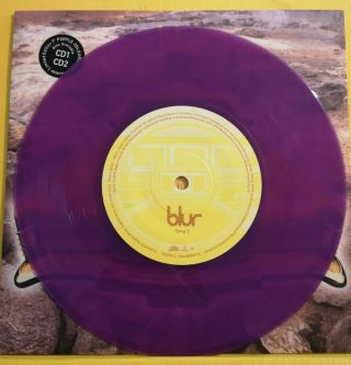 Blur - Song 2 - Uk Food/emi 7 " Pressed In Purple Vinyl