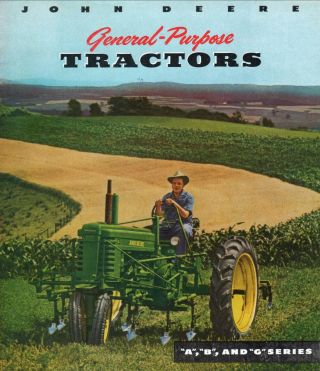 John Deere Gp Tractors Brochure