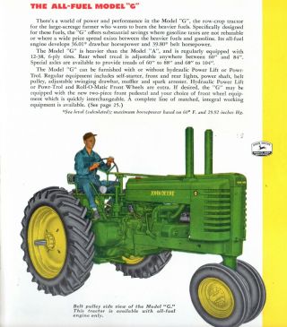John Deere GP Tractors Brochure 2