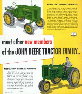 John Deere GP Tractors Brochure 3
