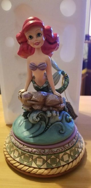 Disney Traditions Jim Shore Ariel Little Mermaid Part Of Your World Music Box