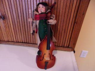 Byers Choice Carolers - Man With Large Base 2005