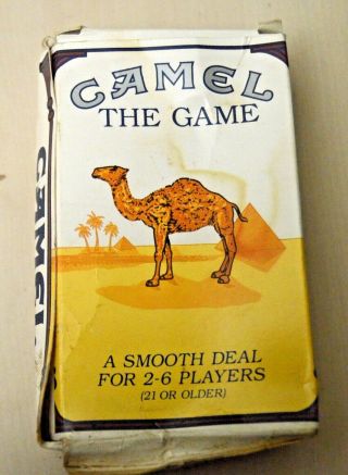 Full Deck Of Vintage Camel Cigarette Of Playing Cards