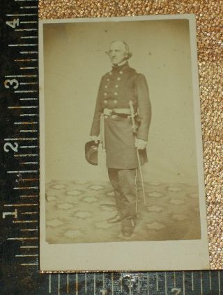 Scarce Civil War Cdv General Daniel Tyler