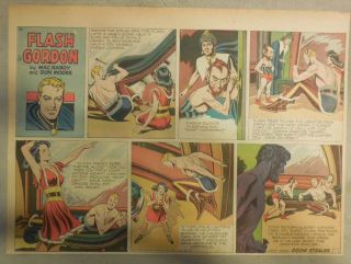 (52) Flash Gordon Sunday Pages By Mac Raboy From 1949 Complete Year