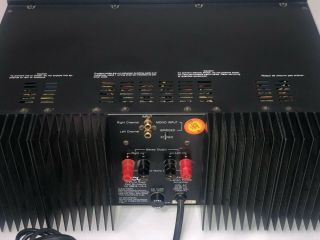 Vintage Adcom GFA - 555 Stereo Amplifier High Current Power Audiophile 3