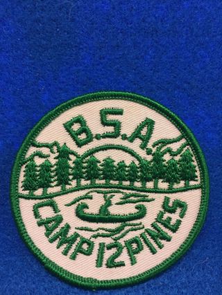 Boy Scout - Bsa Camp 12 Pines Patch