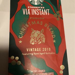 Starbucks VIA® Christmas Blend Vintage 2019 1 Box 12 Packets 2