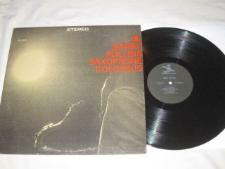 Sonny Rollins 33 Rpm Lp Record Saxaphone Colossus Prestige Pr 7326 Stereo