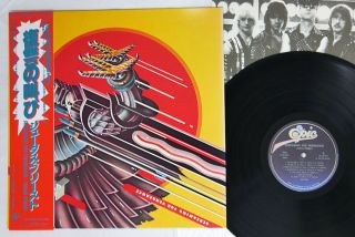 Judas Priest Screaming For Vengeance Epic 25 3p - 371 Japan Obi Vinyl Lp