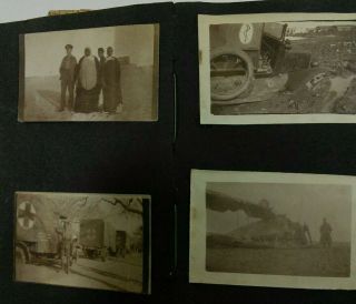 Family Photo Album from 1914 era to 1931 over 300 mainly Sepia photos Egypt Army 2
