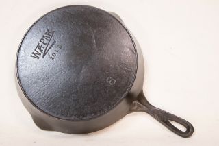 Wapak Cast Iron 8 Skillet Z Logo 101 B Stripped And Ready For Seasoning A,