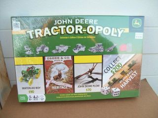John Deere Tractoropoly Board Game Collectors Edition ;