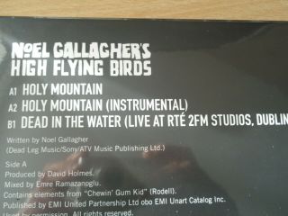Noel Gallagher ' s High Flying Birds Holy Mountain 12 