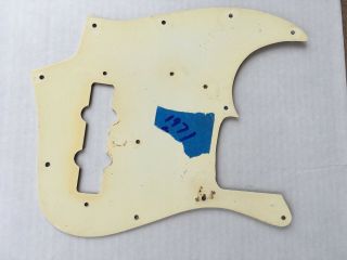 VINTAGE 1971 FENDER JAZZ BASS PICKGUARD (TORT) can be for late 60 ' s - 74 2