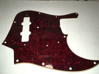VINTAGE 1971 FENDER JAZZ BASS PICKGUARD (TORT) can be for late 60 ' s - 74 3