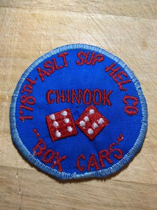 1960s/vietnam? Us Army Patch - 178th Assault Support Helicopter Co.