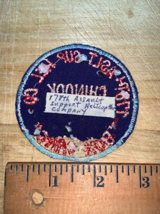 1960s/Vietnam? US ARMY PATCH - 178th ASSAULT SUPPORT HELICOPTER CO. 3