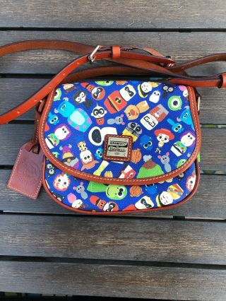 Disney Dooney & Bourke Pixar Fest Ap Annual Passholder Crossbody Handbag