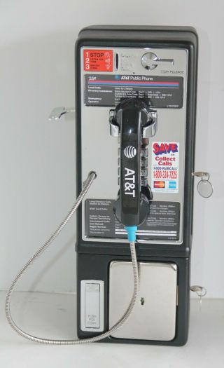 Payphone Vintage Western Electric At&t Signs For Home Use