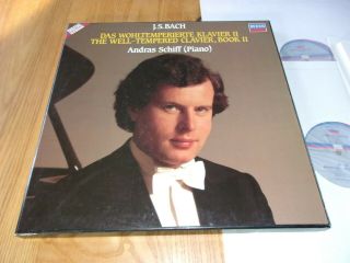 Decca 417 236 Digital Js Bach - Well Tempered Clavier Book Ii Andras Schiff Nm