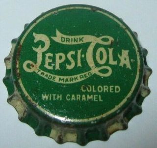 Pepsi Pepsi - Cola Soda Pop Bottle Cap Crown; 1927 - 34; Cork