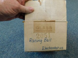 Welch Scientific Vintage 2051 Racing Ball Electrostatics Science Experiments 2