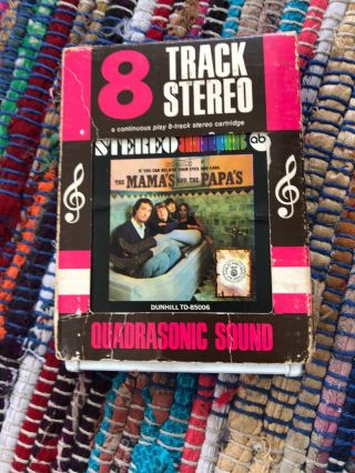 The Mamas And The Papas 8 Track Tape If You Can Believe Your Eyes And Ears 1966