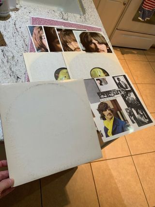 The Beatles White Album Orig 1968 Apple Swbo - 101,  Pics/poster Lp Minty Vinyl