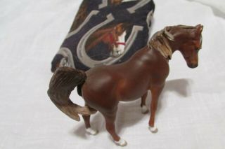 Breyer Horse Stablemate G1 Custom Liver Chestnut Arabian Mare Needs Work