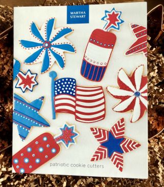 Martha By Mail Copper Cookie Cutters Patriotic Cookie Cutters Martha Stewart