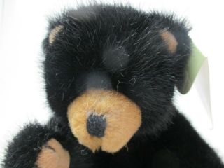 drwr BLACKY RUSS BERRIE Pot Belly black Bear teddy plush vintage 2