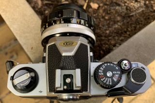 Nikon FM2 Vintage camera with Nikkor Nikon Auto 55mm Lens 3