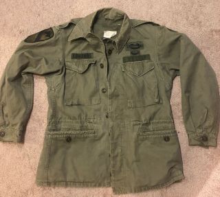 Us Army Ranger 80s? (vietnam Era?) Jungle Jacket Regular Small