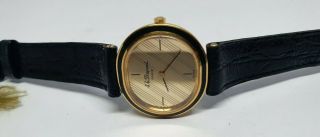 Vintage St Dupont Paris Laque De Chine Wrist Watch For Unisex Nos