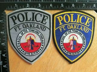 Seal Of The Tonkawa Tribe April 21,  1938.  Ft Oakland Police Patch