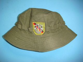 Us Army 10th Special Forces Green Boonie Hat