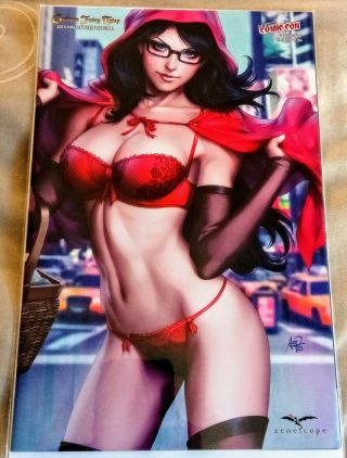 Grimm Fairy Tales Gft 2014 Nycc Holloween Special Red Riding Hood Nm Ltd 250