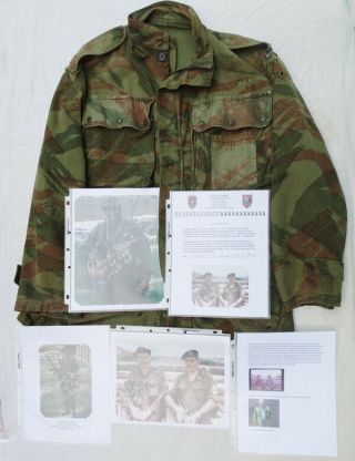 Sog S.  F.  Veteran Documented French Airborne Jacket