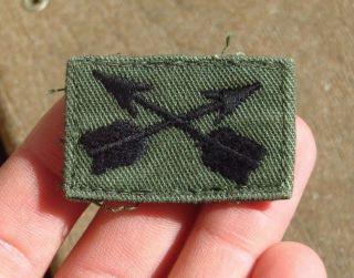 Vietnam War Vintage Us Army Military Uniform Embroidered Special Forces Arrows