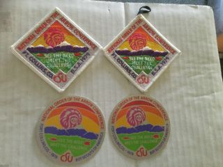 Oa 1979 National Oa Conference Noac Delegate & Trader Patches & Decal