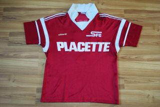 Servette Switzerland Sfc Home Football Shirt 1988 - 1989 Jersey Vintage Match Worn