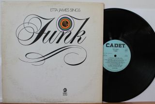 “etta James Sings Funk” Lp Cadet 832 Promo R&b Soul