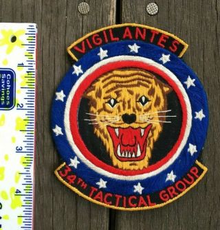 Us Air Force Usaf 34th Tactical Group Patch Vietnam Theater Made