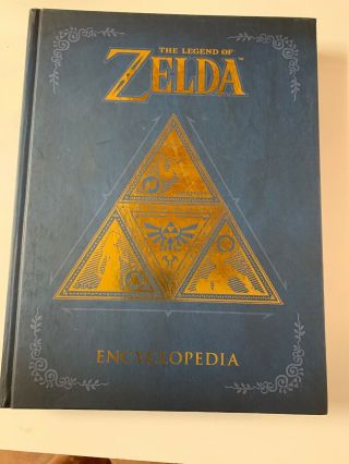 Art Book: Legend Of Zelda Encyclopedia English Hardcover Collectible