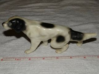 Vintage Germany Erphila Porcelain Dog Figurine English Pointer/setter ? Antique