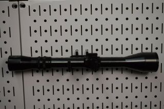 Pecar Berlin 4 - 10 Variable Vintage German Manufactured Rifle Scope 1 " Tube Tri P