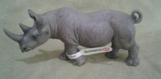 Schleich Male Rhinoceros,  Retired (2008) - 14394