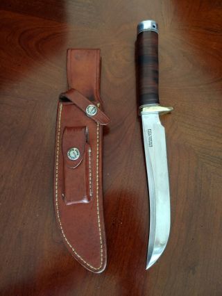 Vintage Randall Big Game Skinner Knife Model 4 - 7 With Sheath